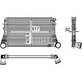 Intercooler MAHLE BEHR - CI 161 000P
