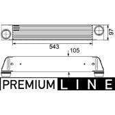 Intercooler MAHLE BEHR - CI 189 000P