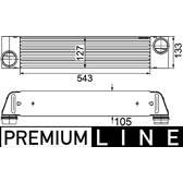 Intercooler MAHLE BEHR - CI 193 000P