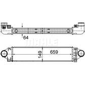 Intercooler MAHLE BEHR - CI 499 000S