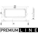 Intercooler MAHLE BEHR - CI 542 000P