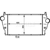 Intercooler MAHLE BEHR - CI 62 000P