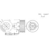 Interior Blower MAHLE BEHR - AB 6 000S