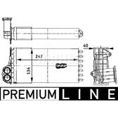 Kachelradiateur, interieurverwarming MAHLE BEHR - AH 88 000P