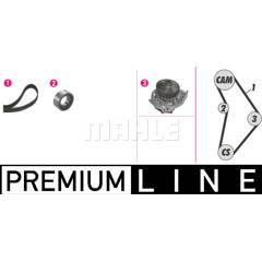 Kit de distribution + pompe à eau MAHLE BEHR - CPK 126 000P