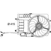 Koelventilator MAHLE BEHR - CFF 29 000S