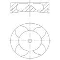 Kolben MAHLE BEHR - 081 PI 00103 000