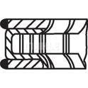 Kolbenringsatz MAHLE BEHR - 028 10 N1