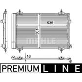Kondensator, Klimaanlage MAHLE BEHR - AC 587 000P