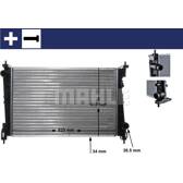 Kühler, Motorkühlung MAHLE BEHR - CR 1112 000S