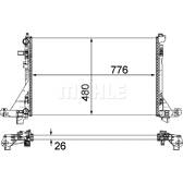 Kühler, Motorkühlung MAHLE BEHR - CR 1771 000P