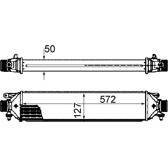Laddluftkylare MAHLE BEHR - CI 427 000S