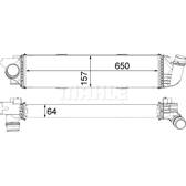 Ladeluftkühler MAHLE BEHR - CI 31 000P