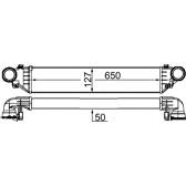 Ladeluftkühler MAHLE BEHR - CI 343 000S