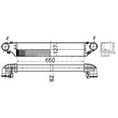Ladeluftkühler MAHLE BEHR - CI 505 000S