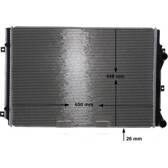 Low Temperature Cooler, intercooler MAHLE BEHR - CIR 32 000S