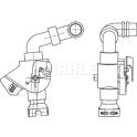 Magnetventil, Klimaanlage MAHLE BEHR - AVS 5 000P