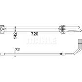 Oil Cooler, steering MAHLE BEHR - CLC 109 000P