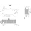 Oljekylare, automatisk transmission MAHLE BEHR - CLC 139 000P