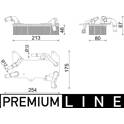 Oljekylare, automatisk transmission MAHLE BEHR - CLC 287 000P