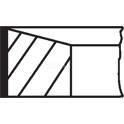Piston Ring Kit MAHLE BEHR - 022 07 N2