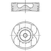 Piston MAHLE BEHR - 004 57 00