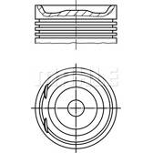 Piston MAHLE BEHR - 012 20 03