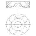 Piston MAHLE BEHR - 012 30 00