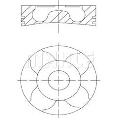 Piston MAHLE BEHR - 040 06 00