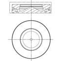 Piston MAHLE BEHR - 081 PI 00113 000