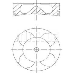 Piston MAHLE BEHR - 083 33 01