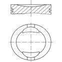 Pistone MAHLE BEHR - 009 36 00