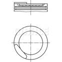 Pistone MAHLE BEHR - 011 08 00