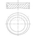 Pistone MAHLE BEHR - 011 75 01