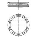 Pistone MAHLE BEHR - 011 PI 00112 000