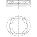 Pistone MAHLE BEHR - 081 PI 00104 001