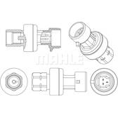 Pressostat de climatisation MAHLE BEHR - ASE 4 000P