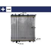 Radiador, arrefecimento do motor MAHLE BEHR - CR 2036 000S