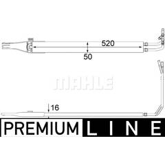 Radiateur d'huile (direction) MAHLE BEHR - CLC 10 000P
