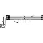 Radiateur d'huile (direction) MAHLE BEHR - CLC 51 000P