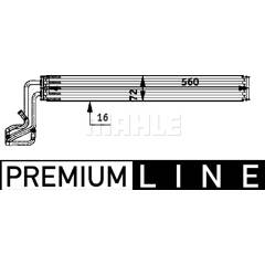 Radiateur d'huile (direction) MAHLE BEHR - CLC 51 000P