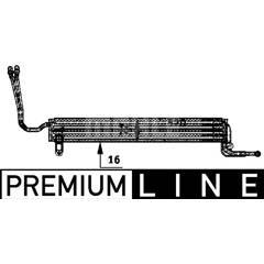 Radiateur d'huile (direction) MAHLE BEHR - CLC 55 000P
