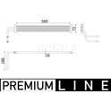 Radiateur d'huile (direction) MAHLE BEHR - CLC 93 000P