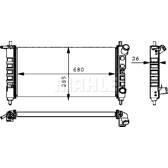 Radiateur moteur MAHLE BEHR - CR 313 000S