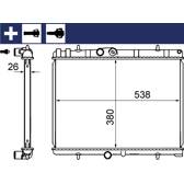 Radiateur MAHLE BEHR - CR 2014 000S