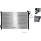 Radiateur MAHLE BEHR - CR 984 000S