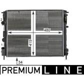 Radiator, engine cooling MAHLE BEHR - CR 35 000P