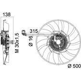 Radiator fan MAHLE BEHR - CFF 471 000P