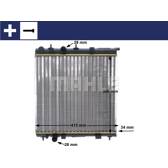 Radiatore, Raffreddamento motore MAHLE BEHR - CR 2036 000S