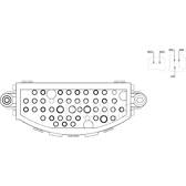 Régulateur du pulseur d'air habitacle (chauffage/ventilation) MAHLE BEHR - ABR 22 000S